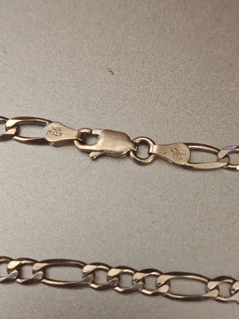Classic Figaro Chain Bracelet Silver